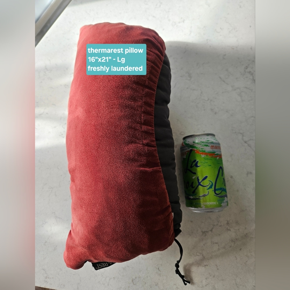 Large Red Therm-a-Rest Pack Pillow